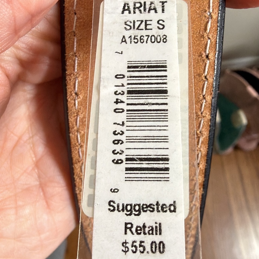 Ariat Multicolor Patterned Belt - Picture 2 of 2